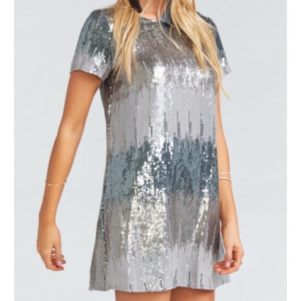 Show Me Your Mumu Tallulah Sequin Shift Dress